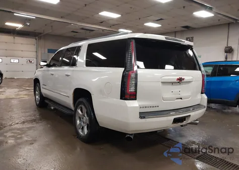 2015 Chevrolet Suburban 1500 Lt из США, поврежденный, VIN 1GNSKJKC4FR162841